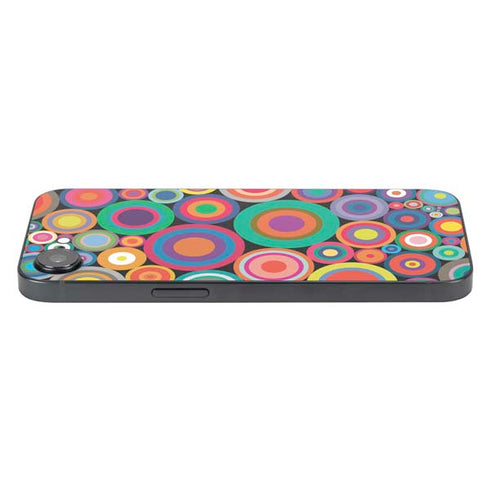 Psychedelic Circles iPhone 16e Skin